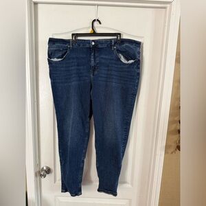 M Jeans Maurices Women’s Dark Wash Jeans Size 24W. MH-228